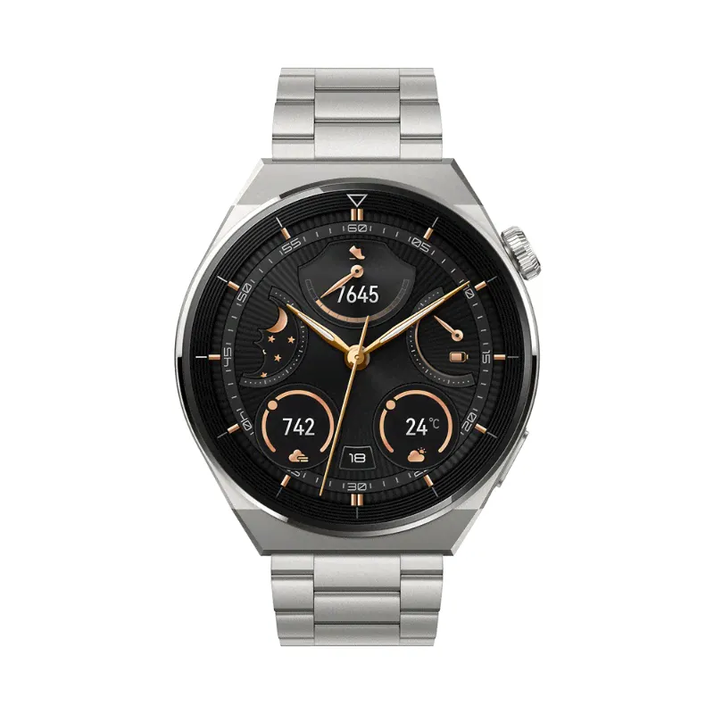 HUAWEI WATCH GT 3 Pro/32MB+32GB/Light Titanium Case/Light Titanium Strap/46mm-0