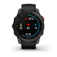 Умные часы Garmin epix (Gen 2) Sapphire Editions 47 мм Wi-Fi, Black Titanium