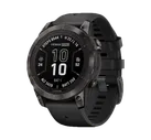 Garmin Fenix 7 Pro Sapphire Solar Carbon Gray DLC Titanium with Black Band