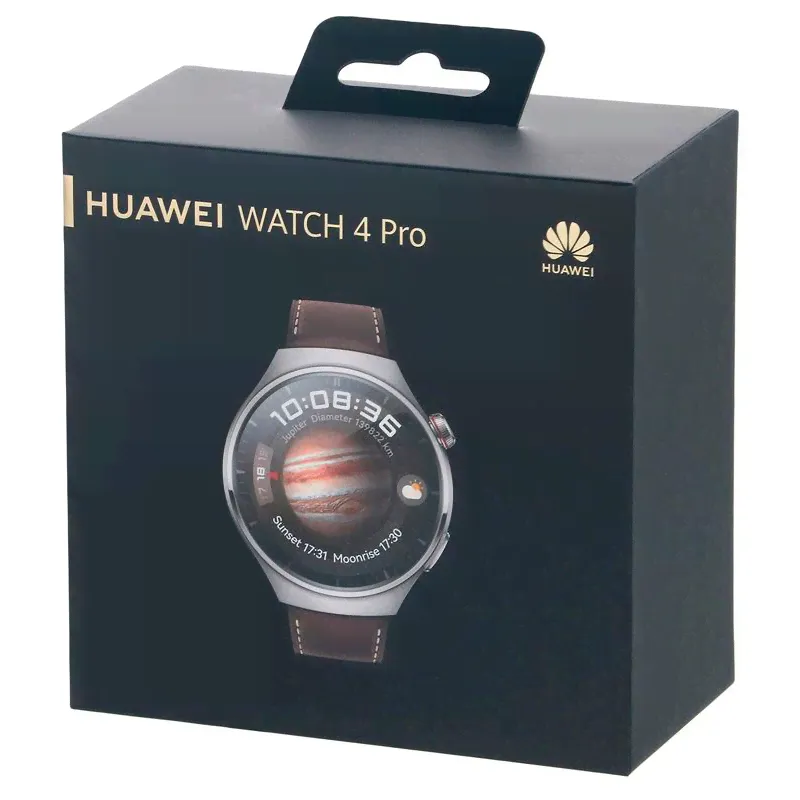 Умные часы Huawei Watch 4 Pro MDS-AL00 Titanium-Brown Strap 55020APB, Huawei Watch 4 Pro MDS-AL00-2