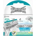 Wilkinson Sword (Schick) сменные кассеты Quattro Titanium