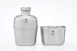 keith titanium ti3060 canteen Mess Kit - New Ultralight Carrying Pouch