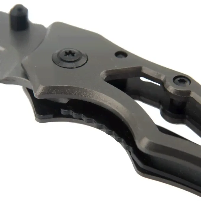 Нож складной REXANT КОГОТЬ TITANIUM полуавтоматический 12-4906-2-1