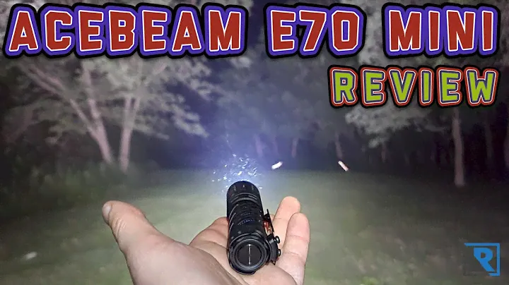 Мини-обзор Acebeam E70 (тройной Nichia 519a, 2000 люмен, 18650)