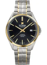 Швейцарские наручные мужские часы Le Temps LT1025.65TB02. Коллекция Titanium Gent w237793 (mbz163172)