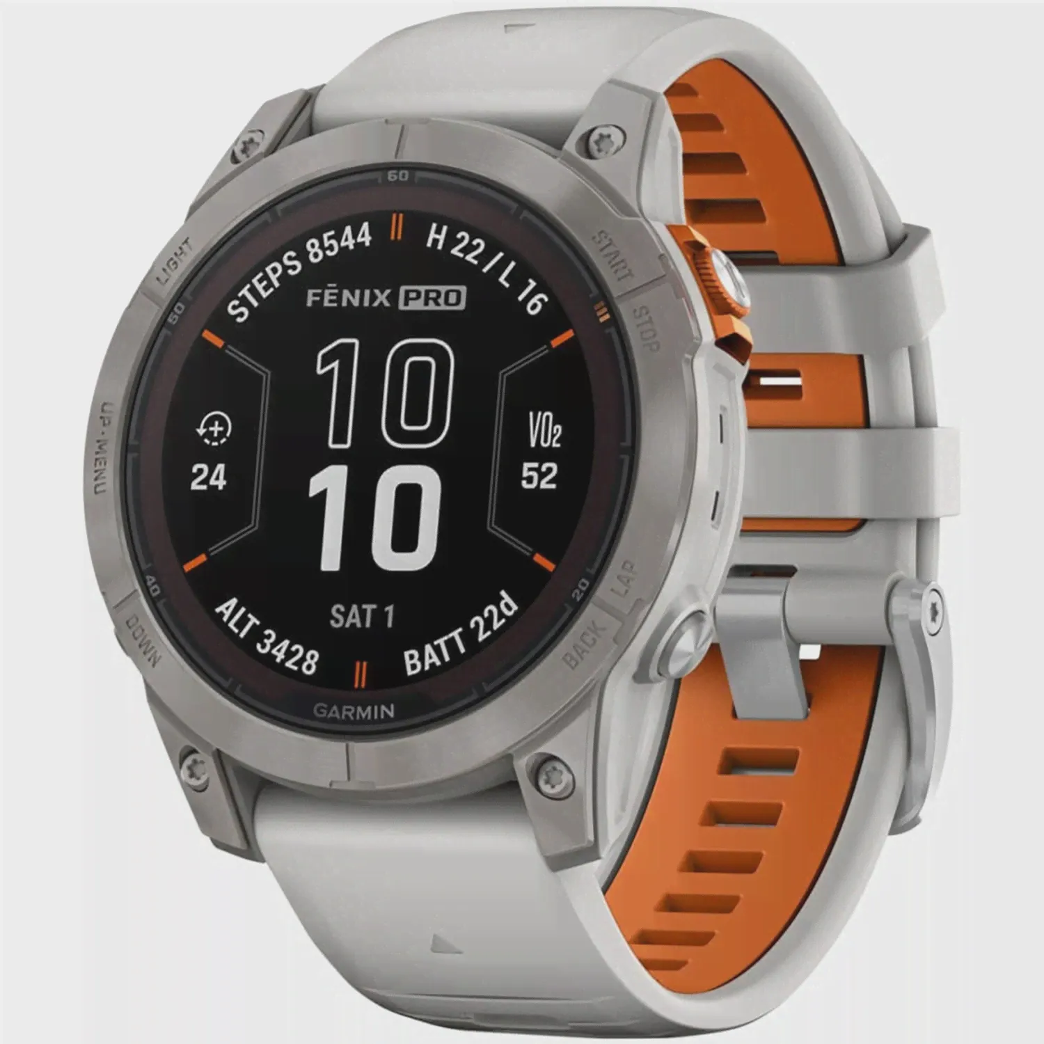 Умные часы Garmin Fenix 7 Pro Sapphire Solar Titanium/Fog Gray