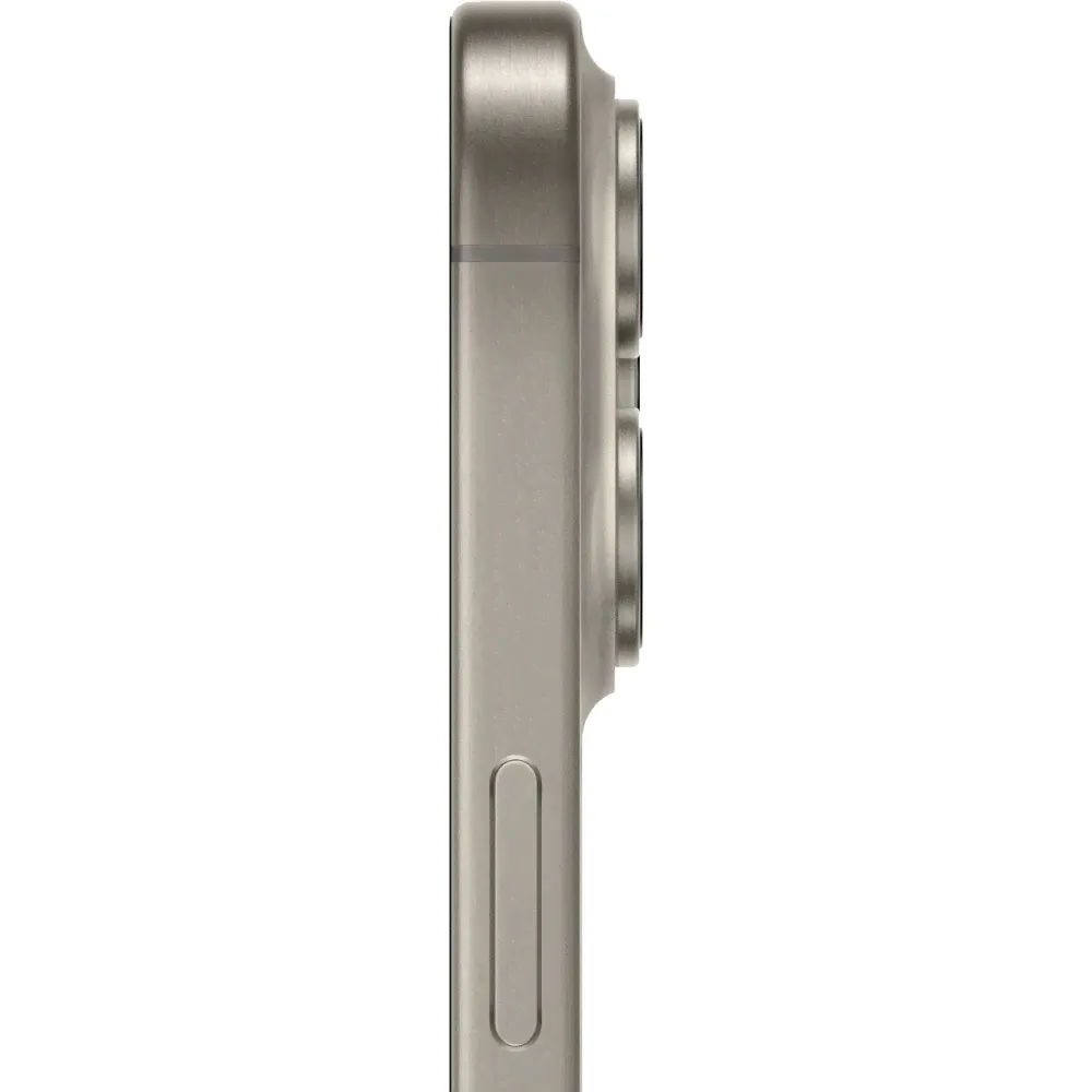 Смартфон Apple iPhone 15 Pro 256GB, Natural Titanium (серый)