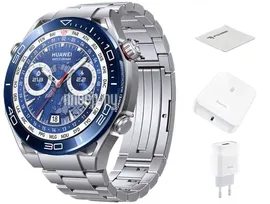 Умные часы Huawei Watch Ultimate Titanium Strap 55020AGQ Выгодный набор + подарок серт. 200Р!!!