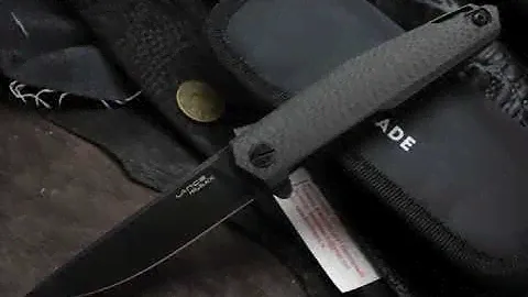 Складной нож Mr.Blade Lance сталь D2 Black Stonewash рукоять карбон