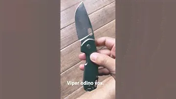 Viper Odino knife titanium.