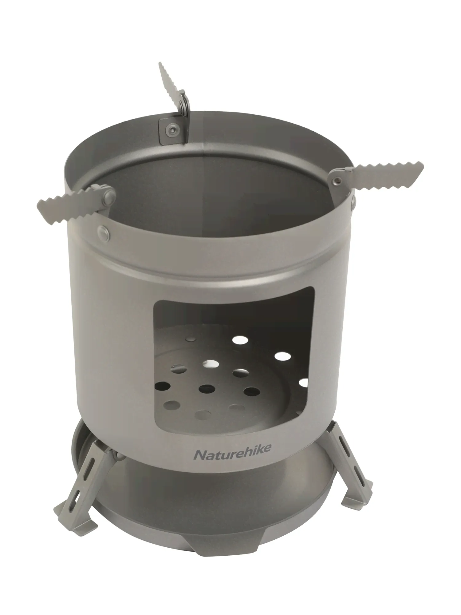 Печка-щепочница Naturehike Mini Titanium Wood Stove Titanium