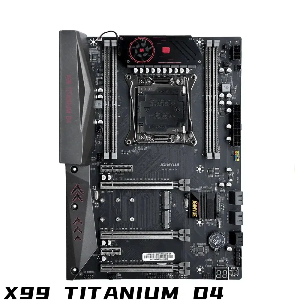 JGINYUE Материнская плата X99 TITANIUM D4 ATX