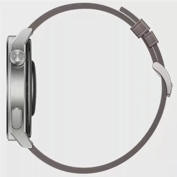 Умные часы Huawei Watch GT 3 Pro Light Titanium, Grey Leather (OND-B19)-0