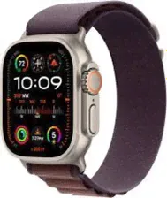 Apple Watch Ultra 2 49mm Titanium Case with Alpine Loop (L) indigo