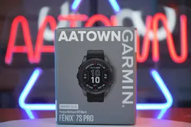 Garmin fenix 7S Pro Sapphire Solar Edition - Carbon Gray DLC Titanium with Black Band