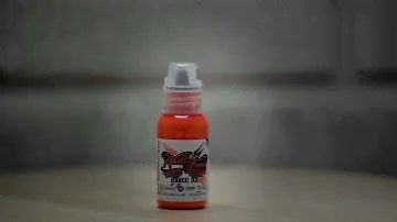 КРАСКА ДЛЯ ТАТУ WORLD FAMOUS TATTOO INK BY MASTER MIKE ASIAN, KOI ORANGE, 30 МЛ//28opt.ru