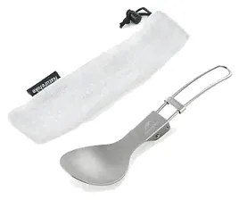 Ложка Naturehike Titanium alloy outdoor travel складная