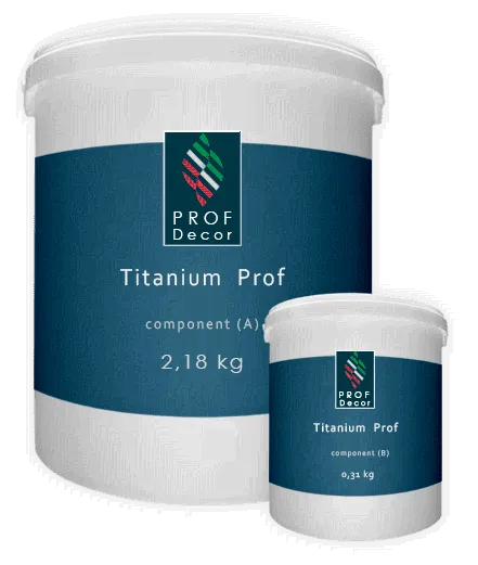 Titanium Prof (компоненты А + B) 2,5 кг. полуматовый
