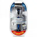 Wilkinson Sword бритвенный станок Quattro Titanium Core Motion на подставке с 3 сменными кассетами