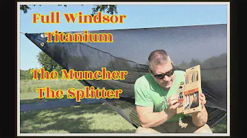 Full Windsor Titanium Utensils :  The Splitter : The Muncher