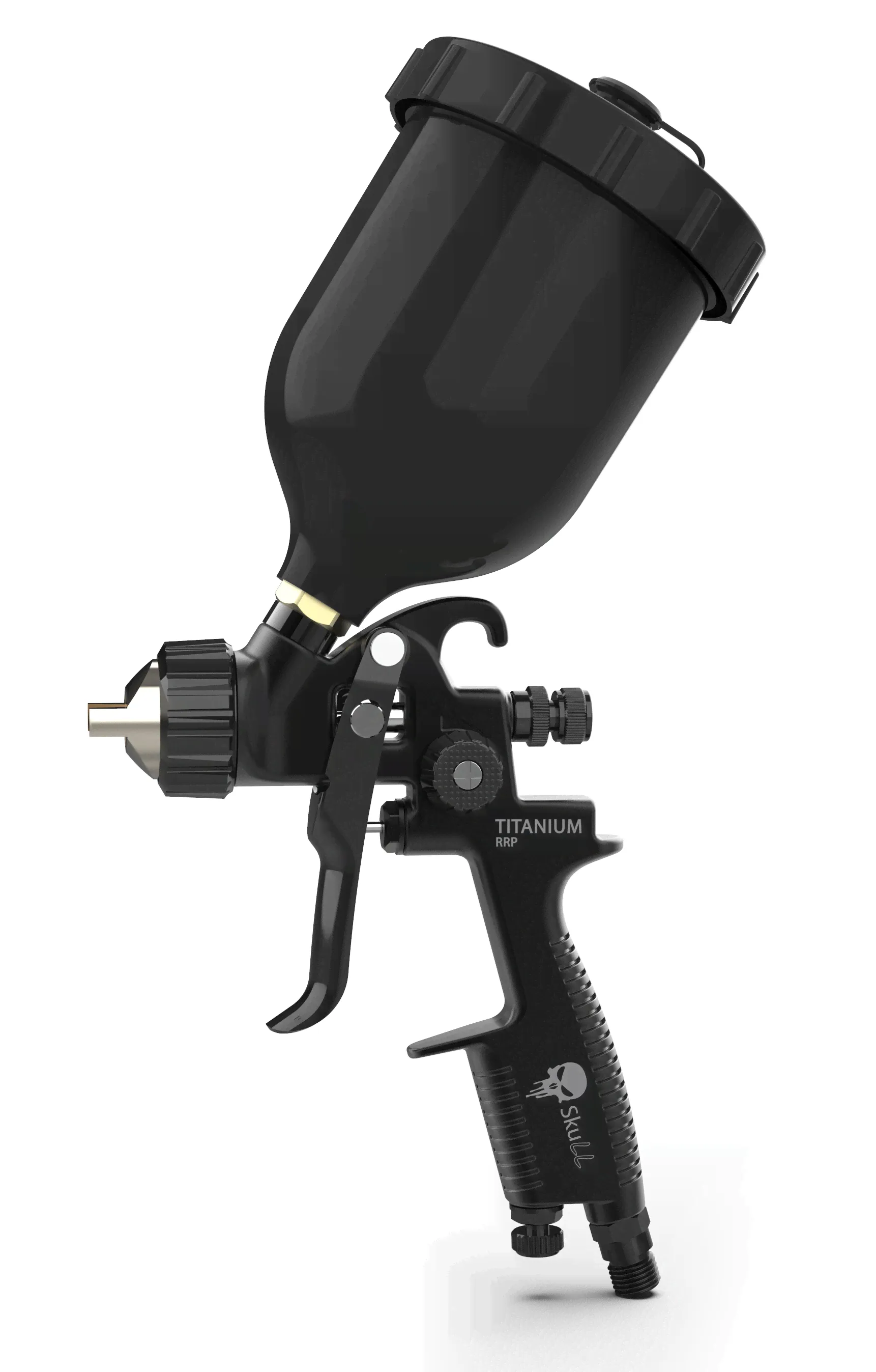 Краскопульт SKULL TITANIUM RRP 1.7мм черный 20117-0