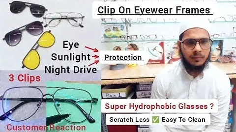 Eye Protection Glasses Lenses 💻 |📱 Magnetic Clip On Eyewear [strong 🧲 ] Specs Unboxing 👓👌#eyeglasses